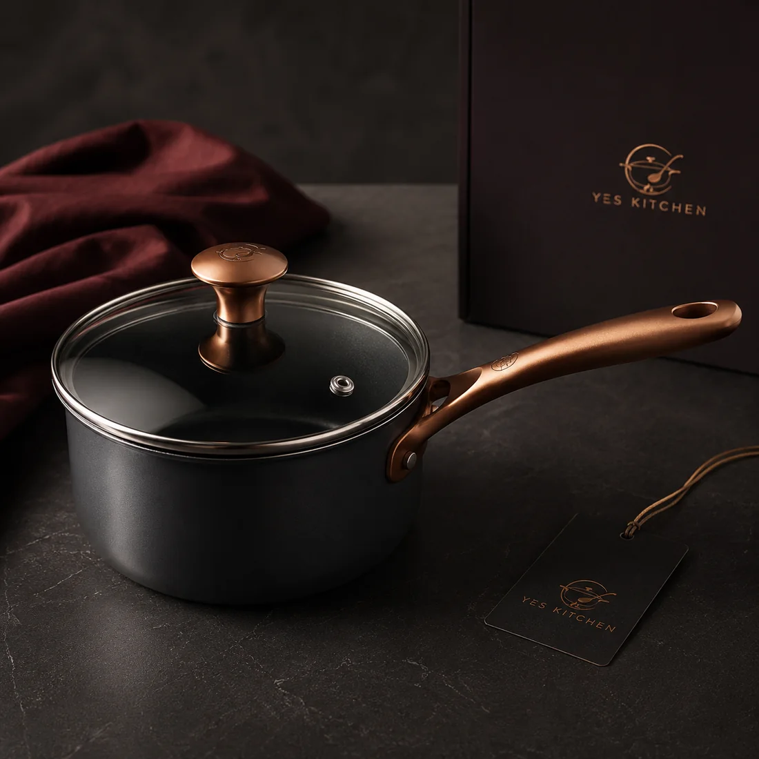 Lidded Chef Saucepan