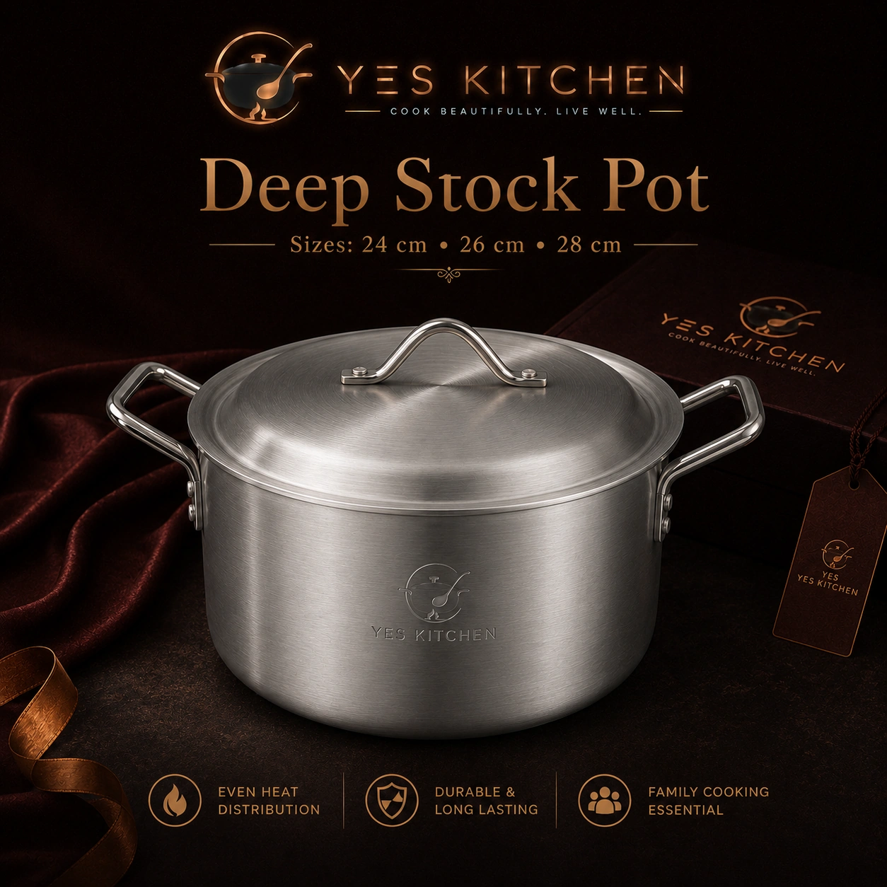 Deep Stock Pot